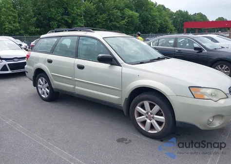 2007 Subaru Outback 2.5I from USA, damaged, VIN 4S4BP61C977303386